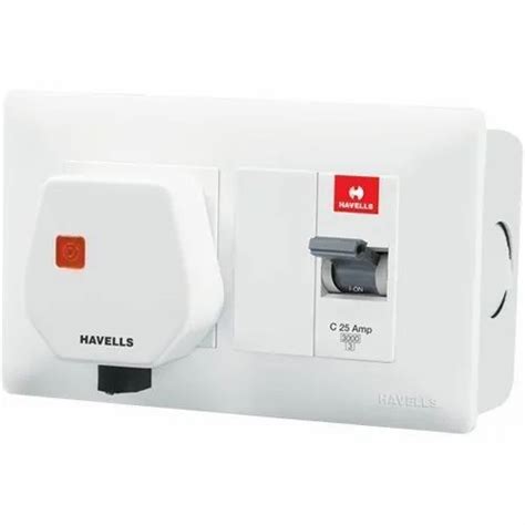 havells ac metal box|havells ac box 25 socket.